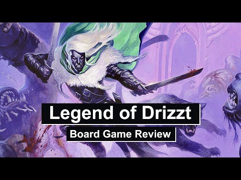 legend of drizzt board game review