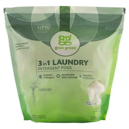 grab green laundry detergent pods reviews
