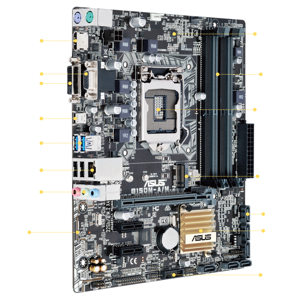 asus b150m a motherboard review
